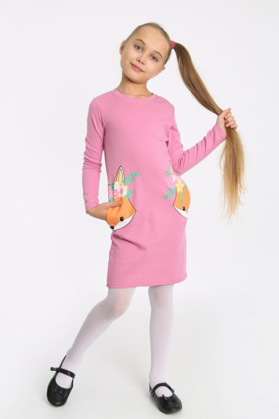 Платье Ксения детское - розовый  (Н)