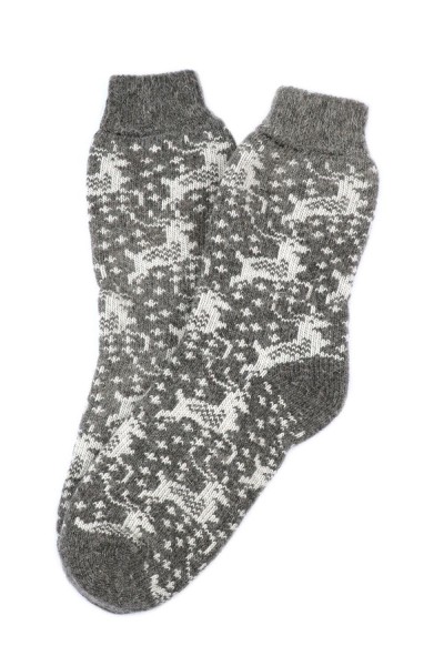 Носки шерстяные GL616 - орнамент  (Н)