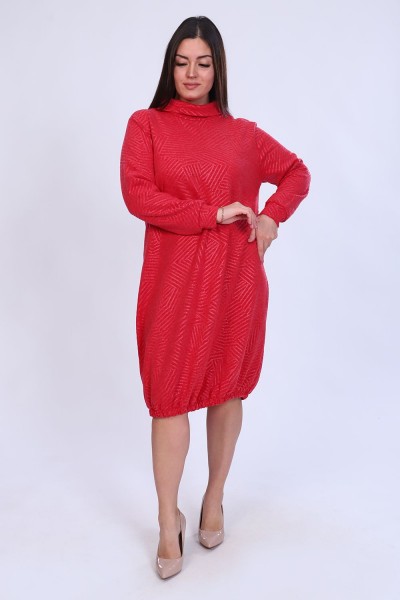 Платье 52227 - красный  (Н)