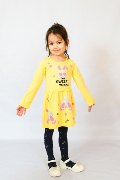 Платье 83005 детское - желтый  (Н)