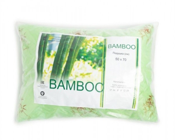 Подушка Бамбук ультрастеп 9028-1 70*70  (Н)