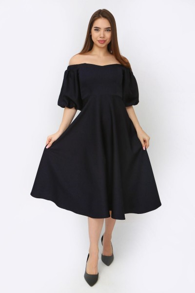 Платье 22251 - черный  (Н)