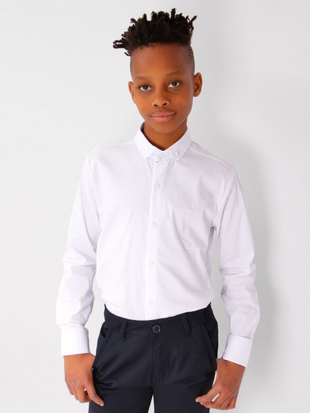 Рубашка для мальчика SP9134 - белый  (Н)