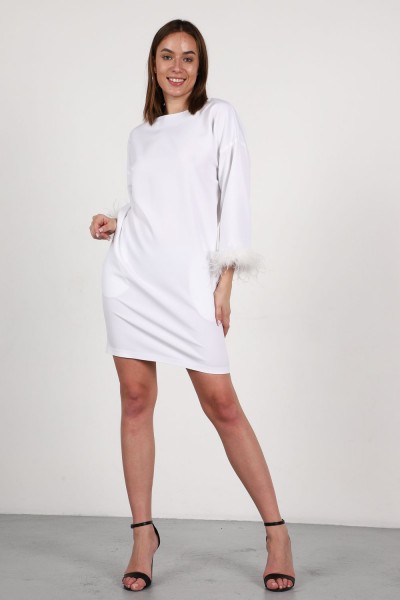 Платье П239п - белый  (Н)